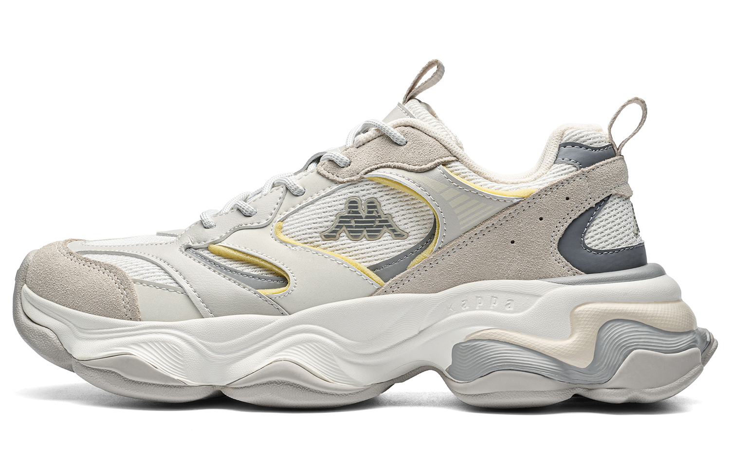 Kappa Cushioning Low top Running Shoes Men's Ecru