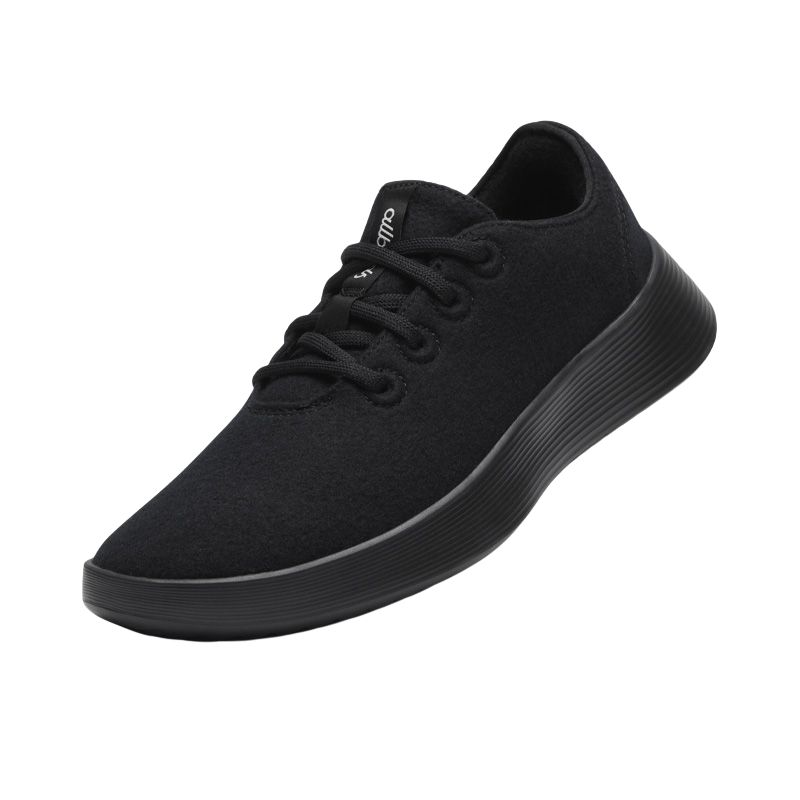Allbirds Wool Runner Go Slip Resistant Low top Running Shoes Men’s Black