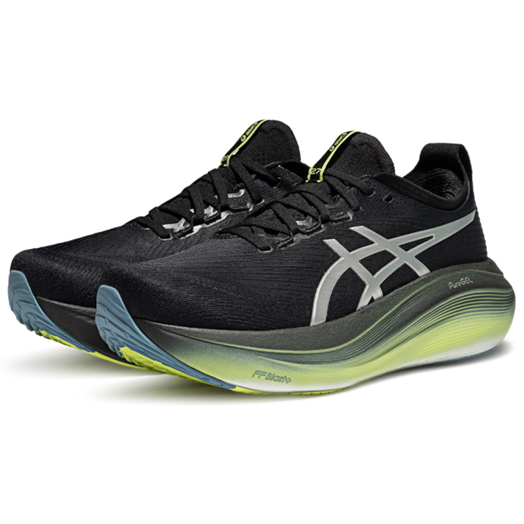 ASICS GEL Nimbus 27 Low top FLYTEFOAM BLAST/AHAR+ Long Distance Running Shoes Men’s Black