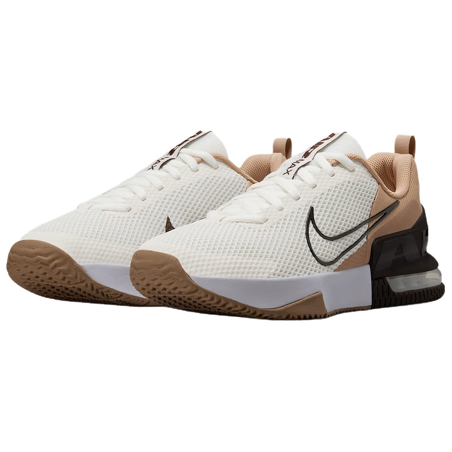 Nike Air Max Alpha Trainer 6 Abrasion Resistant Low top Running Shoes Men’s Brown White