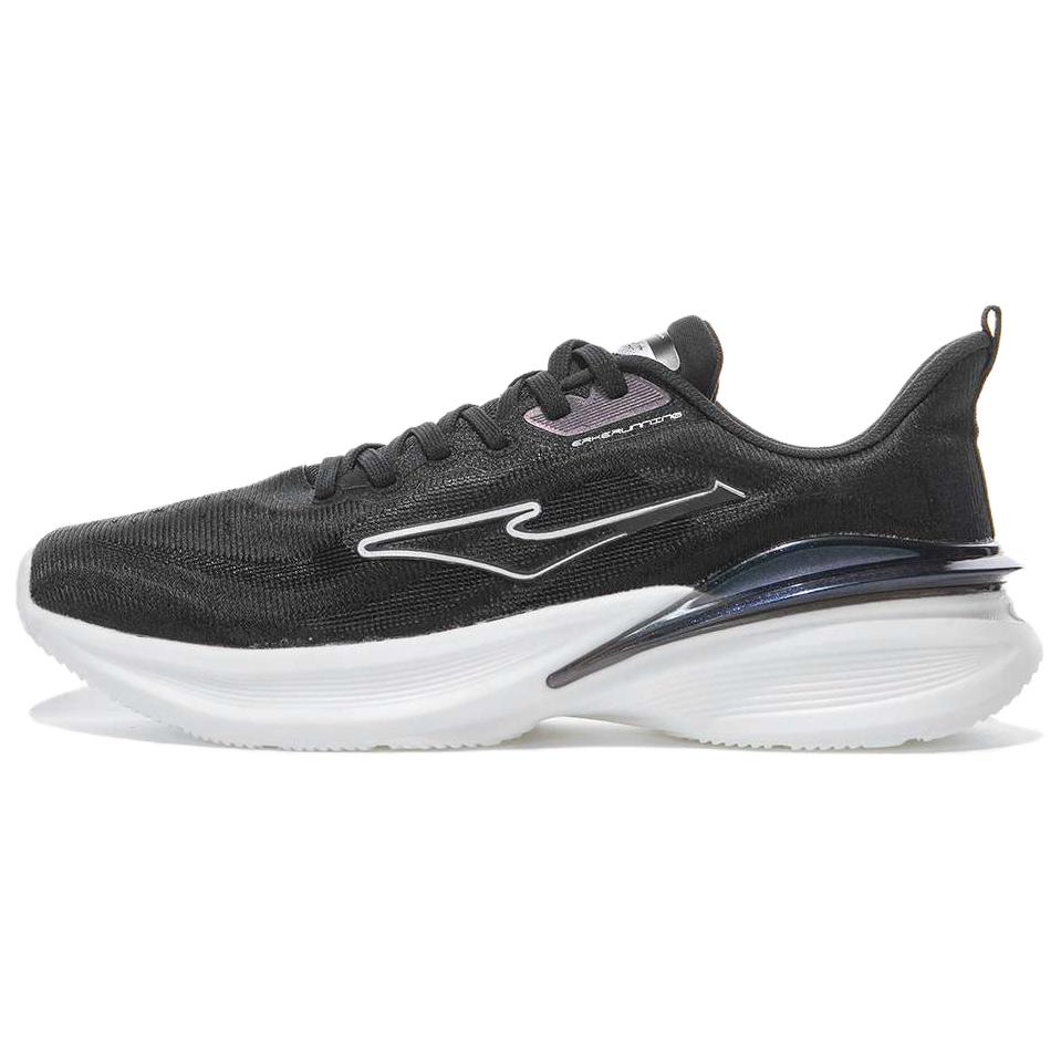 Erke Comfortable Low top Running Shoes Men’s Black White