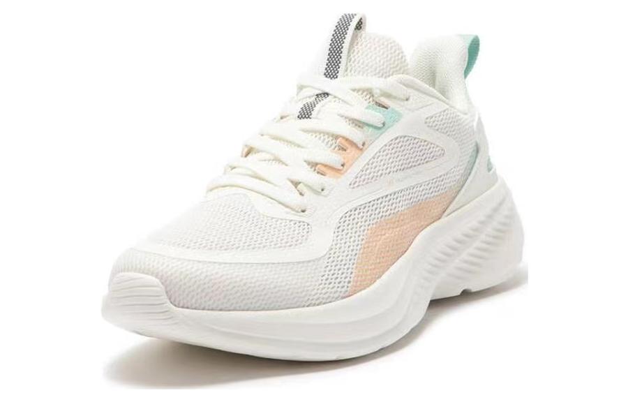 361° Cushioning Slip Resistant Abrasion Resistant Low top Running Shoes Women’s White Pink