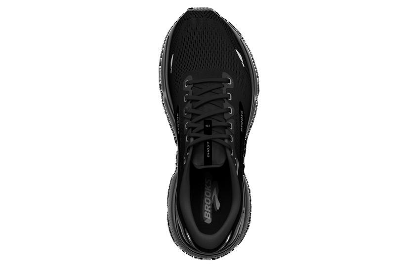 Brooks Ghost 15 Mesh Slip Resistant Abrasion Resistant Low top Running Shoes Women’s Black