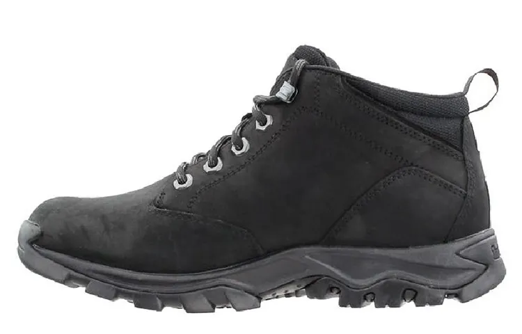 Timberland Keele Ridge Cushioning Abrasion Resistant Waterproof Ankle Length Outdoor Boots Men's Black Gray