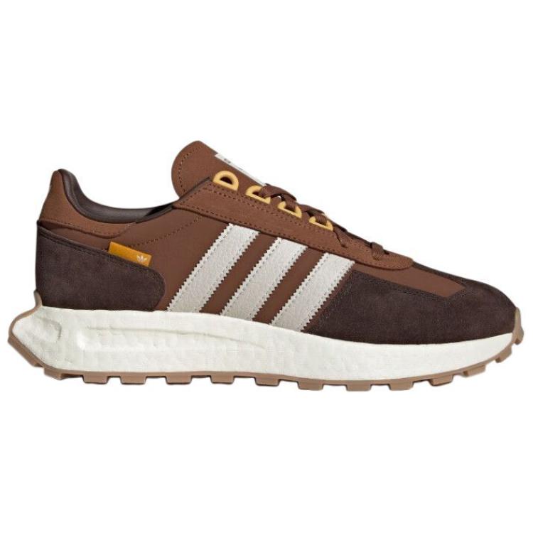 Adidas Originals Retropy E5 Slip Resistant Abrasion Resistant Low top Casual Running Shoes Unisex Tan Yellow