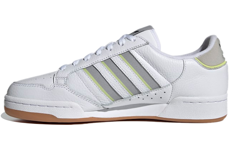 Мужские кеды adidas Continental 80 Stripes (серебристо-серые) — фото 1