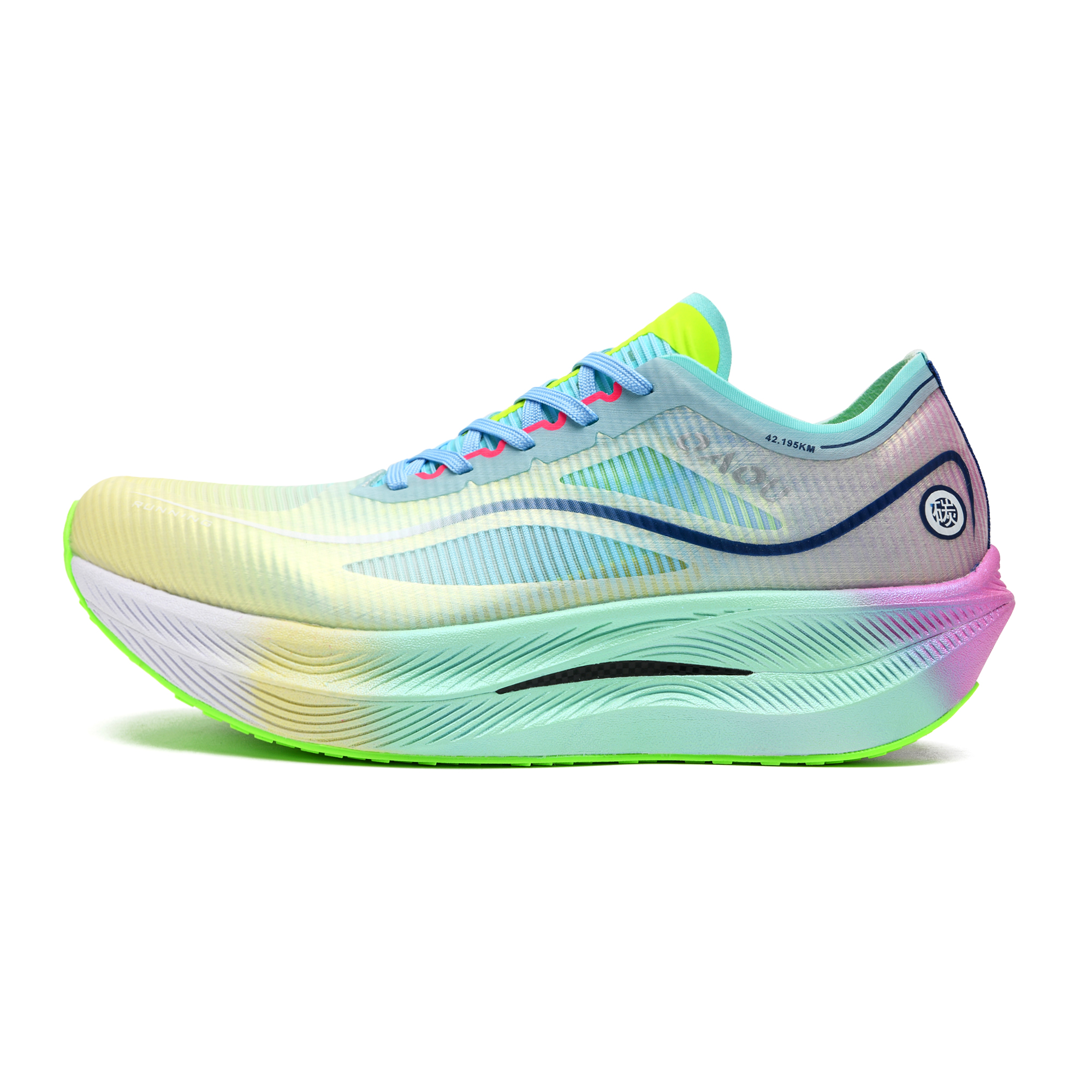 OAOU Somersault Cloud 3.0pro supercritical full-length nylon plate, professional marathon racing, track and field training for middle school physical examination, high wear and durability, high rebound propulsion, running shoes, same style for men and women, Jade Butterfly