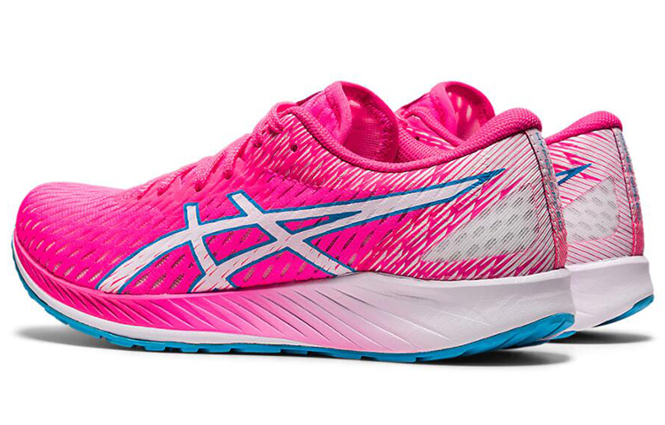 Женские кроссовки ASICS Hyper Speed 1 (розово-белые) — фото 4