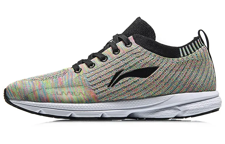 Li Ning Textile, TPU Cushioning Slip Resistant Abrasion Resistant Breathable Lightweight Low top Running Shoes Women's