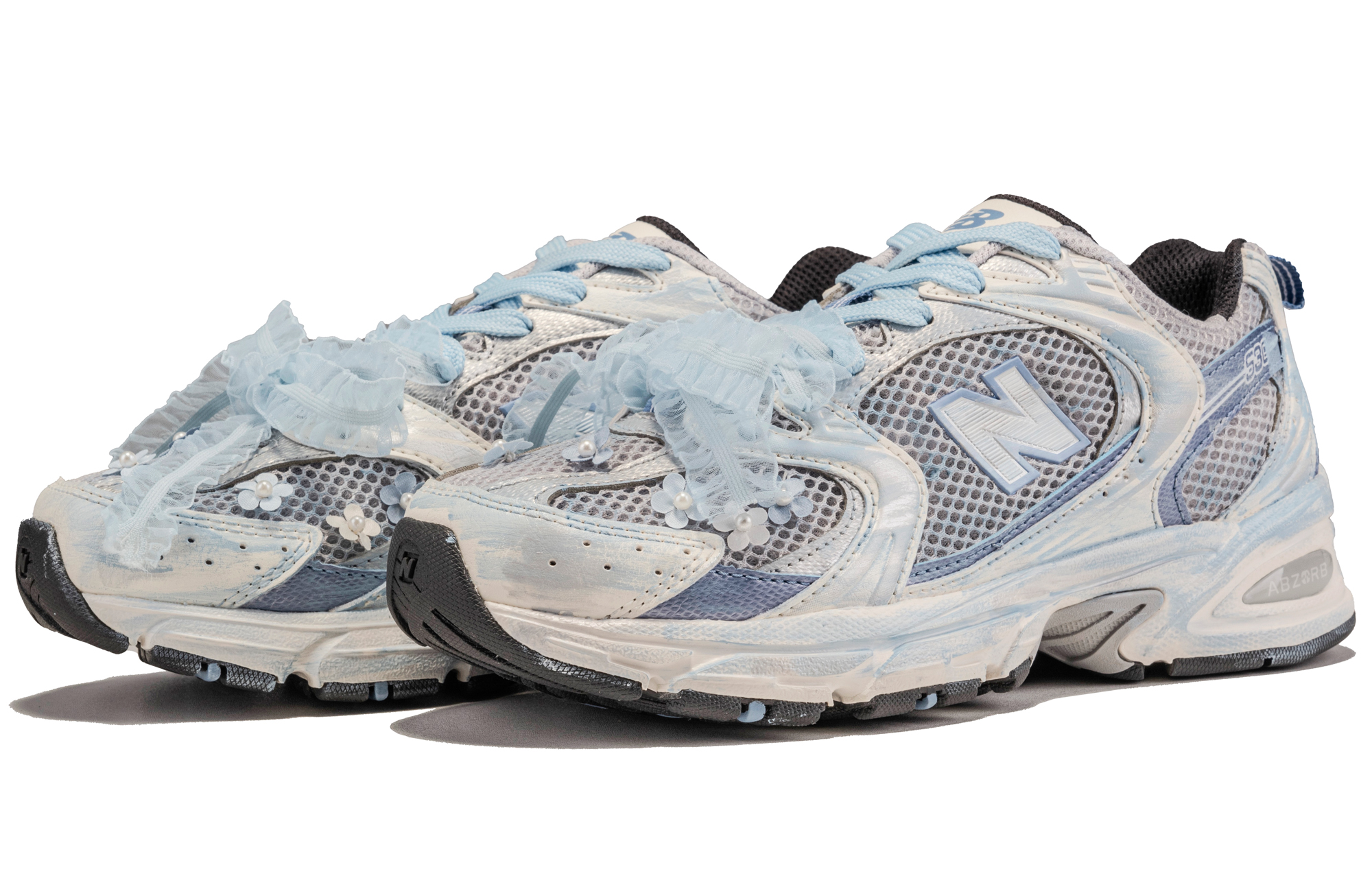 New Balance NB 530 Fabric Abrasion Resistant Low top Running Shoes Unisex Blue