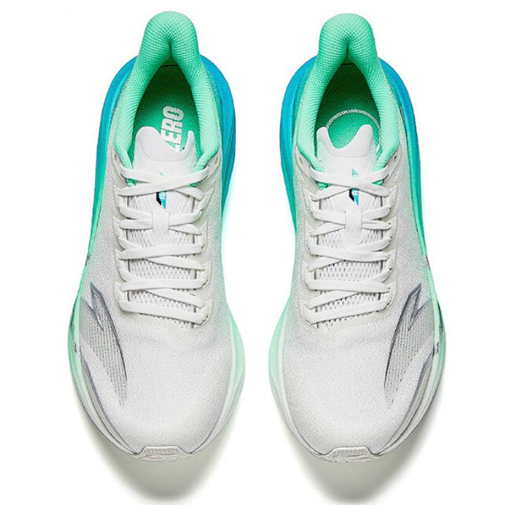 Anta MACH 5.0 Low top Nitrogen Technology Casual Marathon Running Shoes Men’s White Green Blue