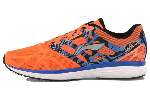 Li Ning Speed Star Textile, TPU Abrasion Resistant, Slip Resistant, Cushioned, Breathable Low top Running Shoes Men's