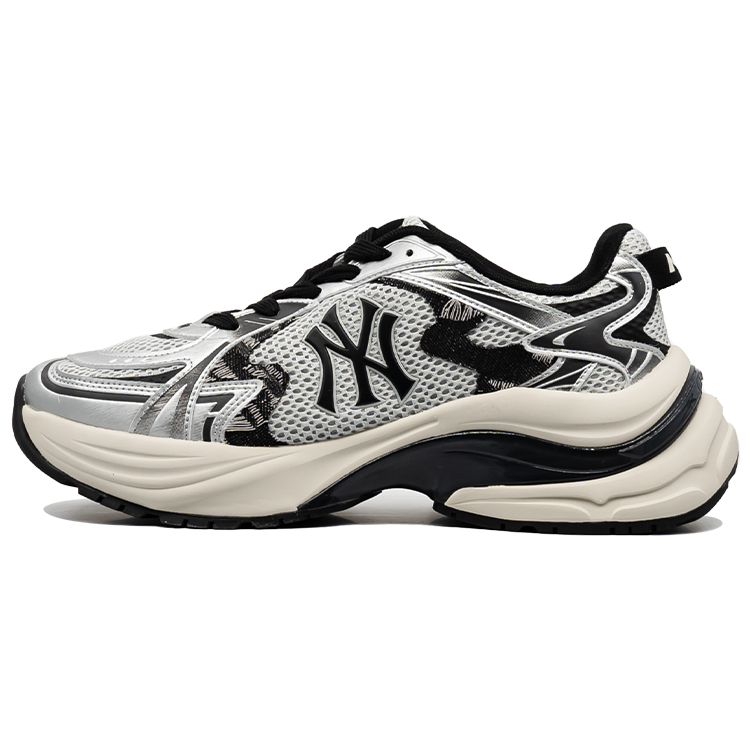 MLB New York Yankees Textile, Synthetic Leather Slip Resistant Abrasion Resistant Low top Casual Running Shoes Unisex