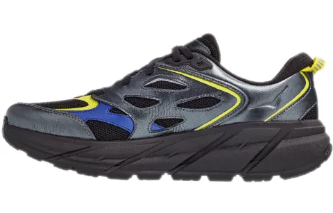 HOKA ONE ONE Slip Resistant Slip Resistant Low top Casual Running Shoes Unisex Black
