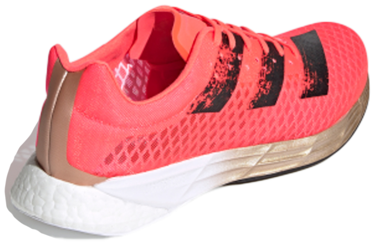 Мужские кроссовки adidas Adizero Pro (розово-черные) — фото 4