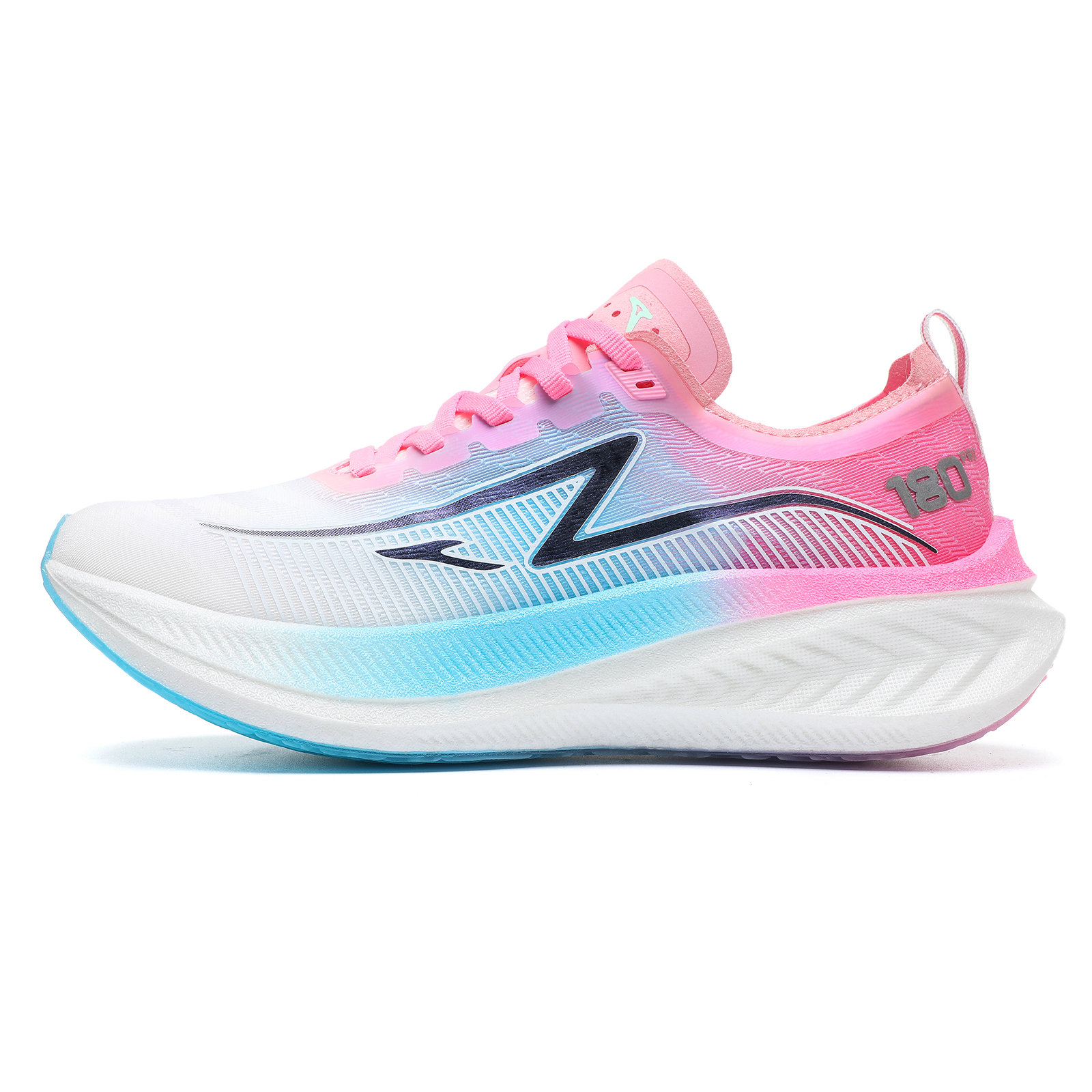TREEPERI Running Shoes Unisex Low Top Pink/Blue/White