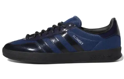 Blondey McCoy x Adidas Originals GAZELLE Low top Skateboard Shoes Men's Black Blue
