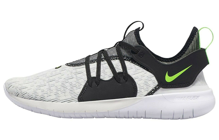 Nike Flex Contact 3 Running Shoes Men's Low Top White/Black