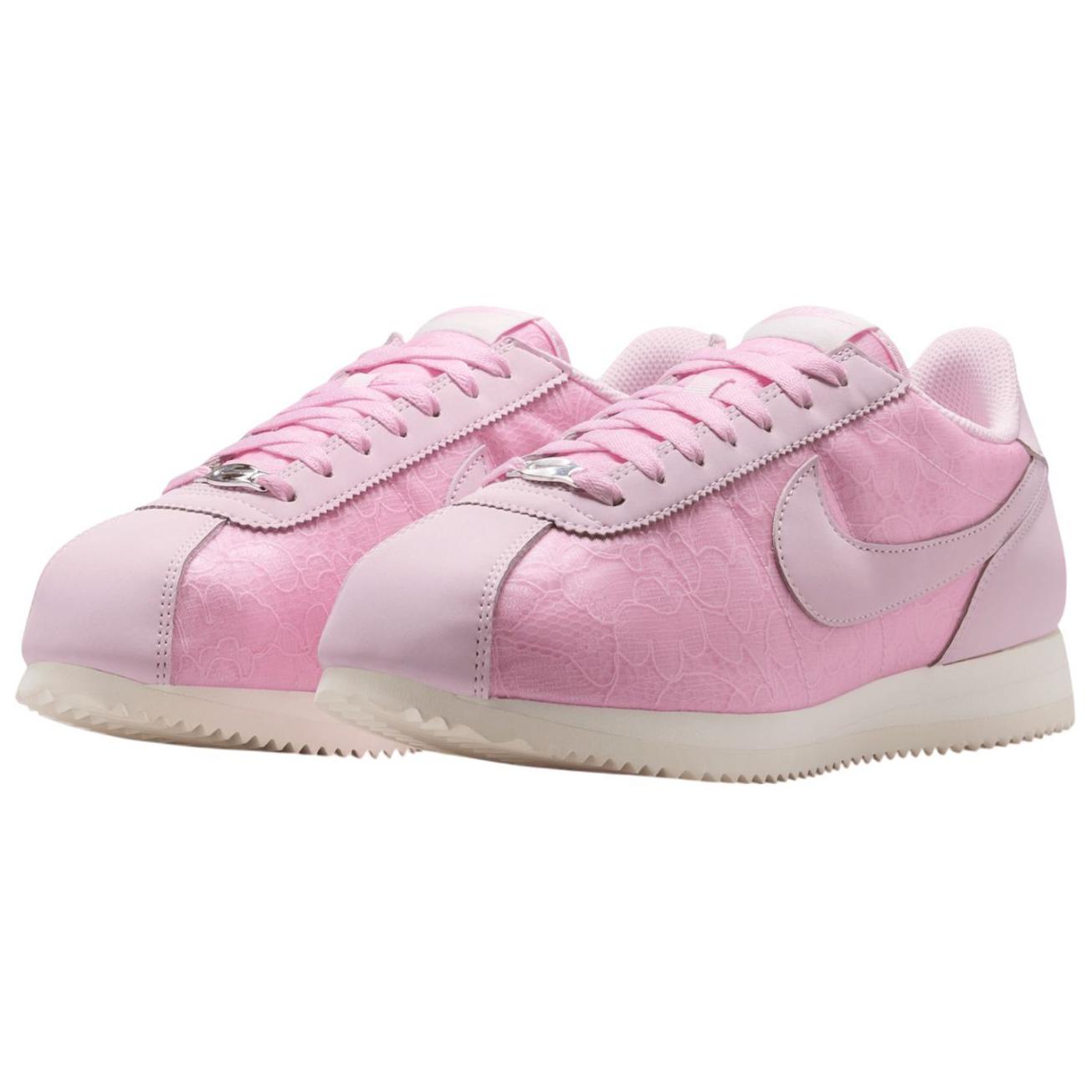 Nike Cortez Comfortable Slip Resistant Abrasion Resistant Low top Casual Running Shoes Women’s Pink