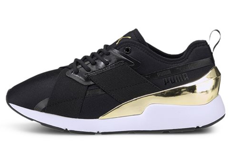 PUMA Muse X 2 Metallic 'Black Team Gold' Women's