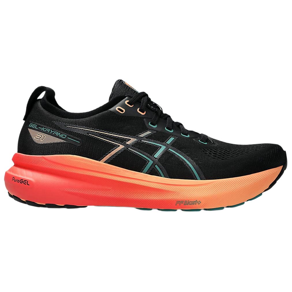 Asics Gel Kayano 31 Low top Running Shoes Men’s Black Orange