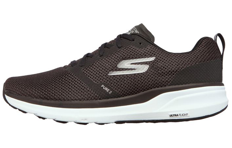 Skechers GORUN PURE 2 Fashion Fabric Cushioning Abrasion Resistant Low top Running Shoes Men's