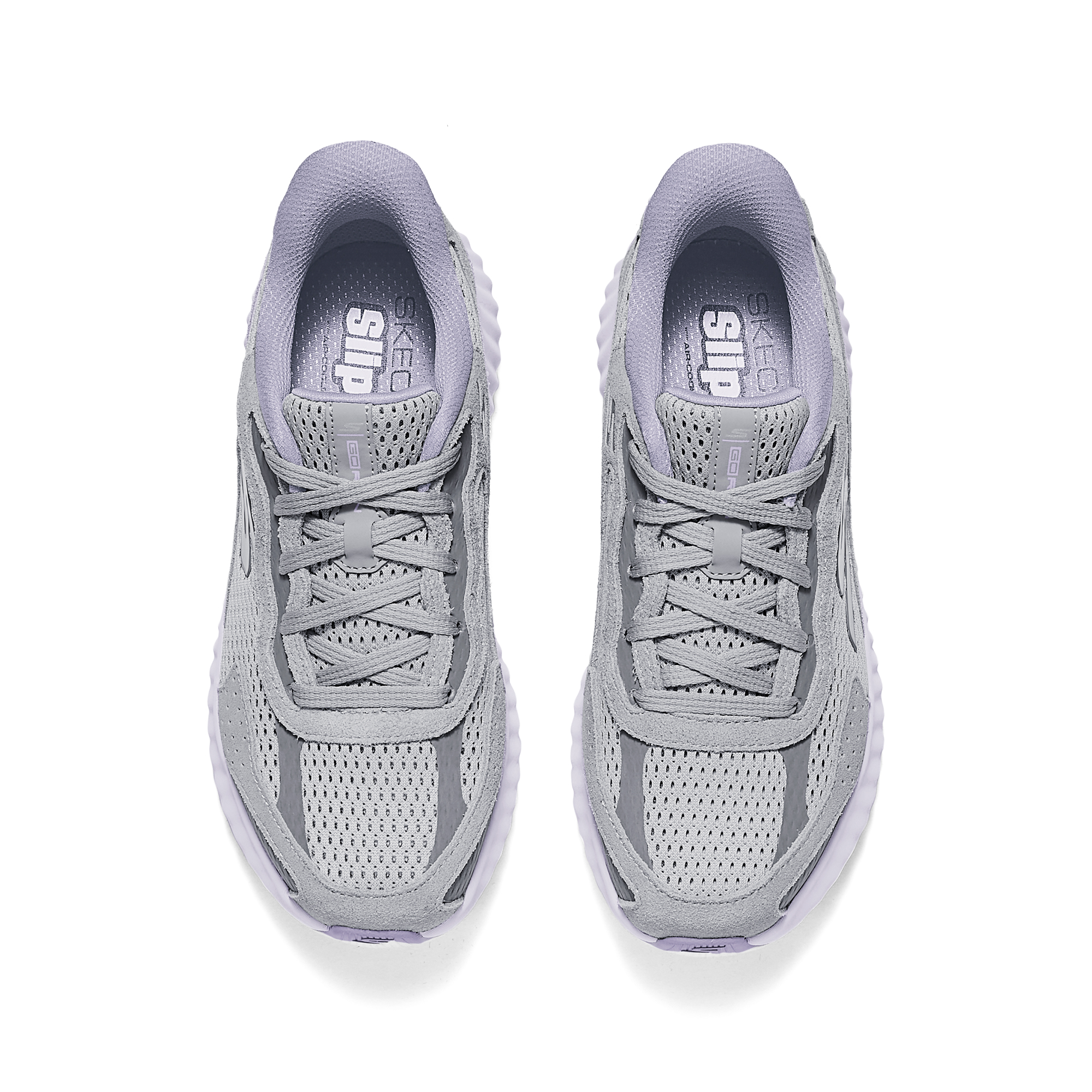 Skechers Women’s GO Abrasion Resistant Abrasion Resistant Low top Running Shoes Women’s Purple Gray