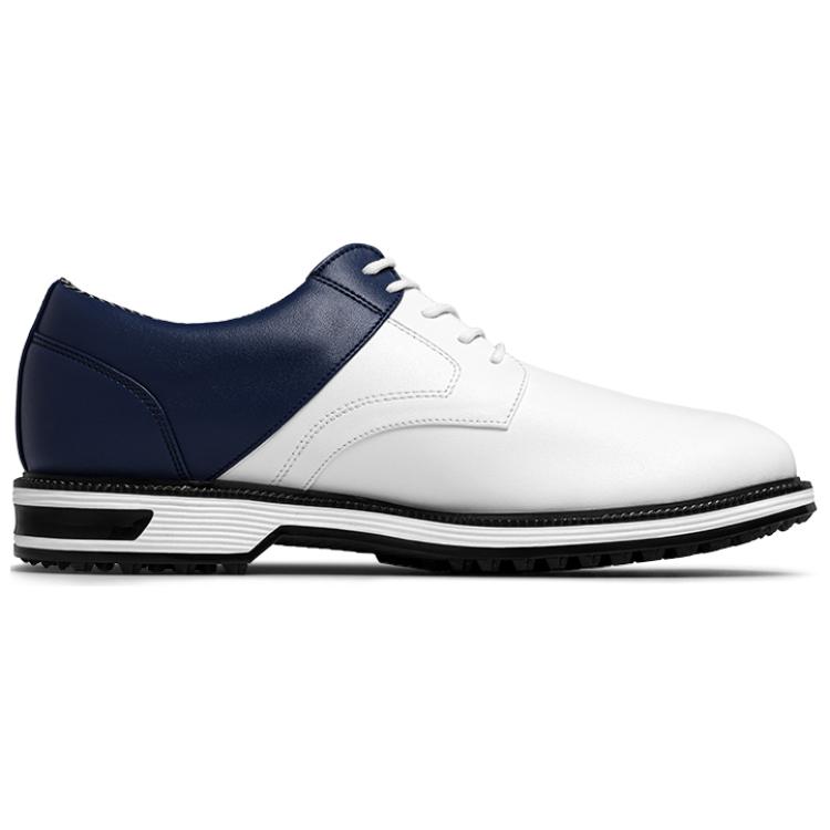 PGA Slip Resistant, Abrasion Resistant, Waterproof Low top Golf Shoes Men’s White Blue