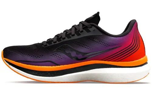 Saucony Endorphin Pro Breathable Low top Running Shoes Women's Black Purple Red