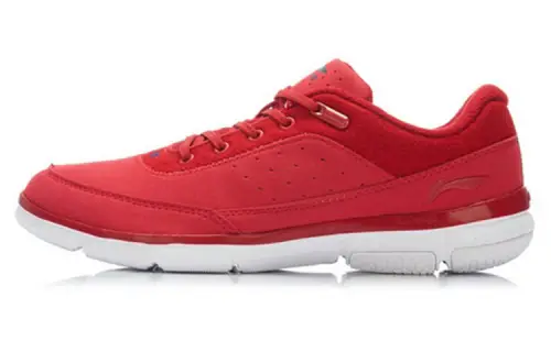 Li Ning Running Shoes Women's Low Top Red