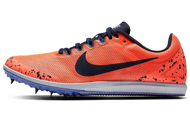 Nike Air Zoom Rival D 10 Spikes 'Ink Splatter Bright Mango' Women's