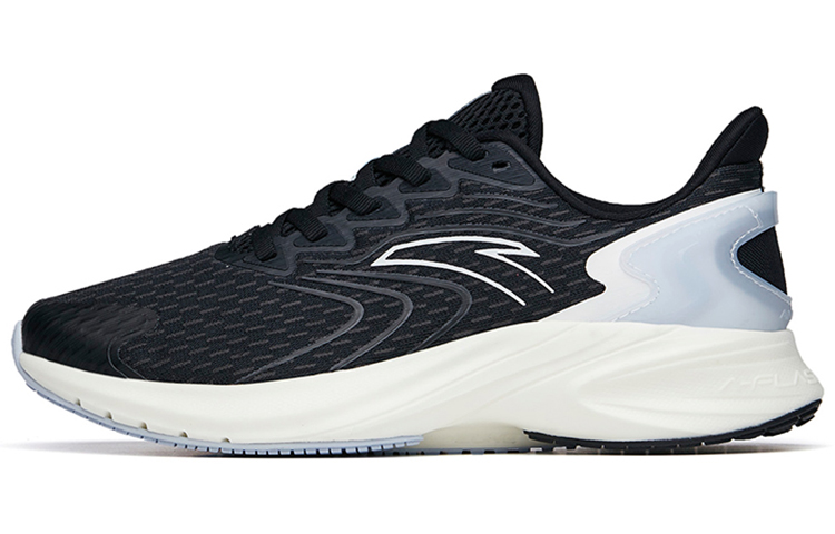 Anta Running Collection Slip Resistant Abrasion Resistant Low top Running Shoes Women’s Black Purple