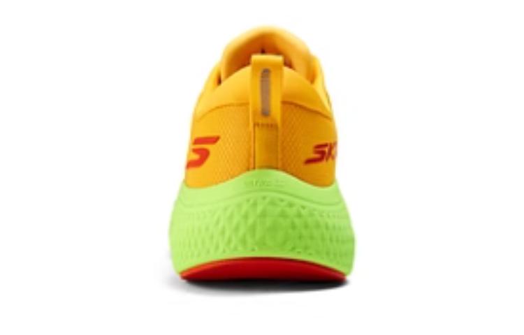 Skechers Cushioning, Wear Resistant Low top Running Shoes Men’s Orange Green