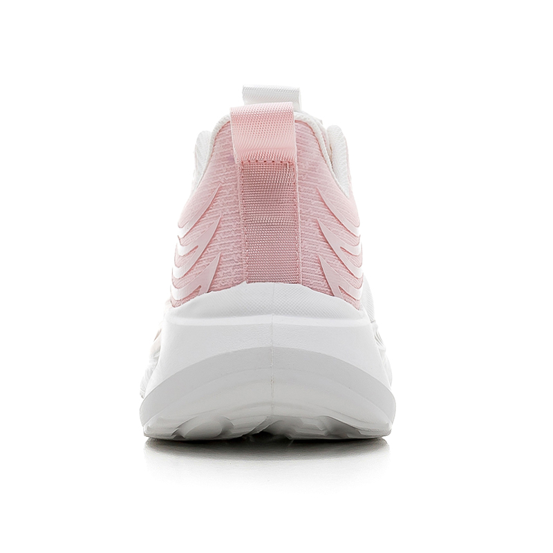 Warrior Cushioning Abrasion Resistant Breathable Low top Casual Running Shoes Women’s White Pink