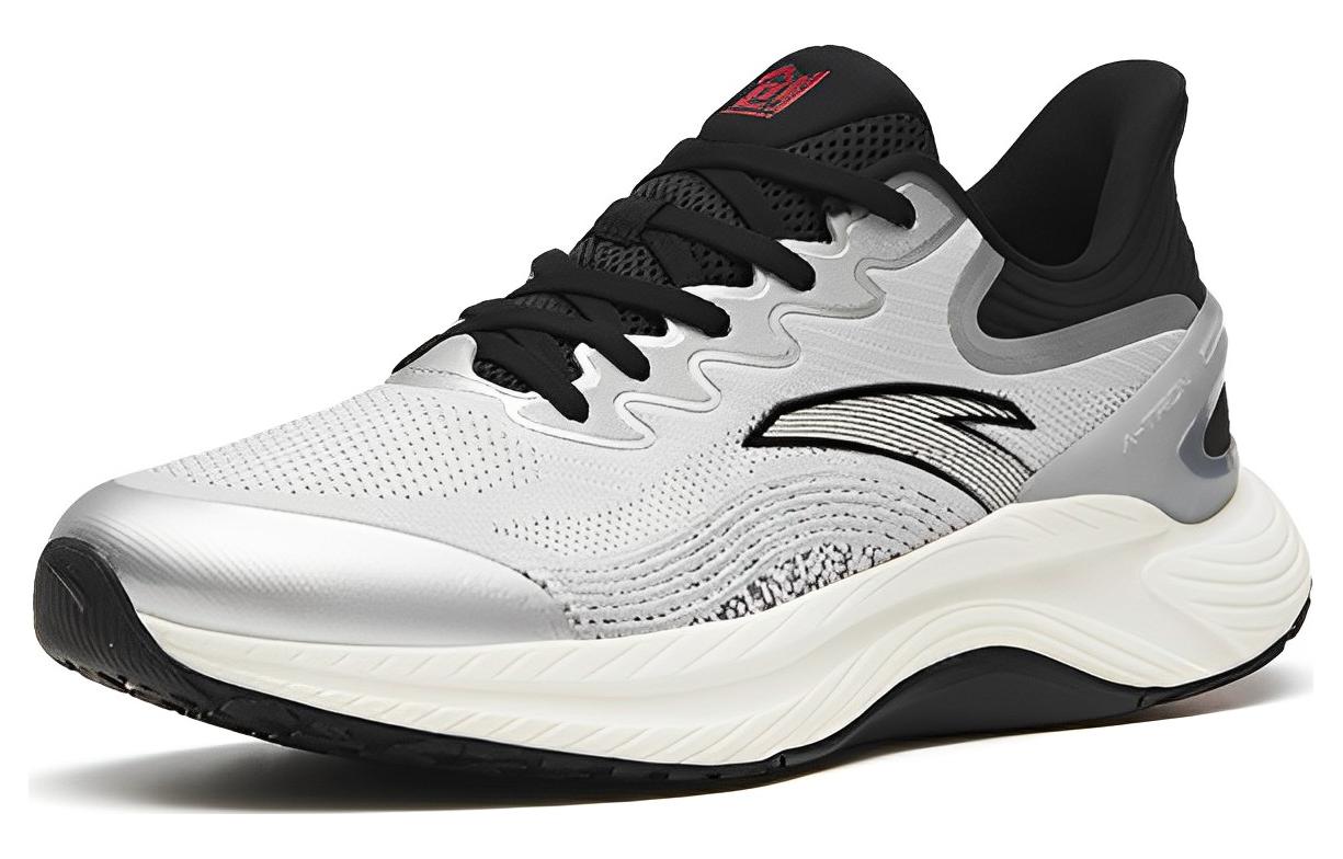 Anta Gen 3.0 Comfortable Slip Resistant Abrasion Resistant Low top Running Shoes Men’s Silver Black