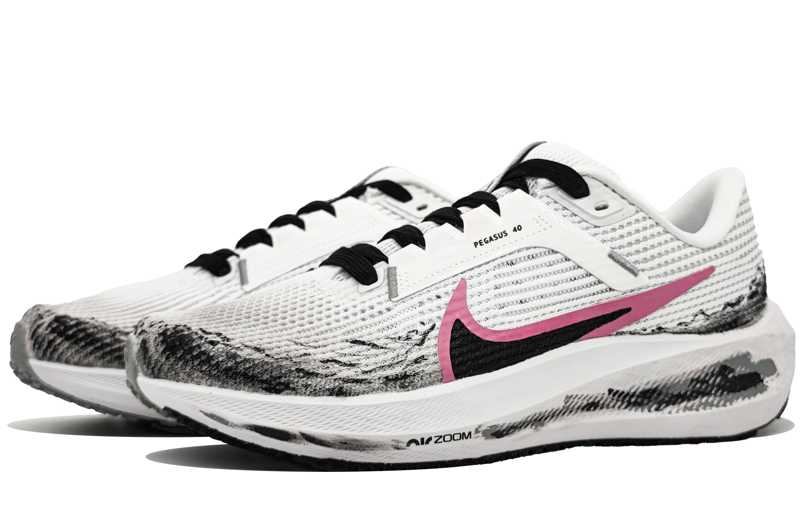 Nike Air Zoom Pegasus 40 Abrasion Resistant Breathable Abrasion Resistant Breathable Low top Casual Running Shoes Men’s