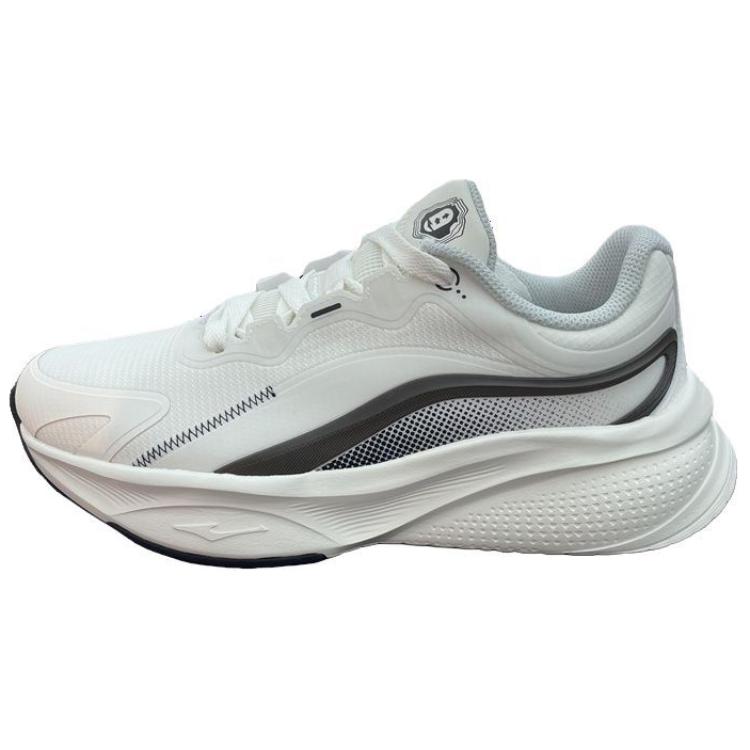 Erke Abrasion Resistant Low top Running Shoes Women’s White Black