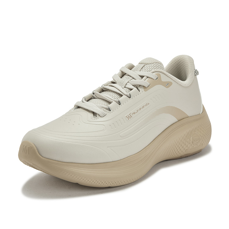 361° Abrasion Resistant Cushioning Low top Casual Running Shoes Women’s Apricot Tea Brown