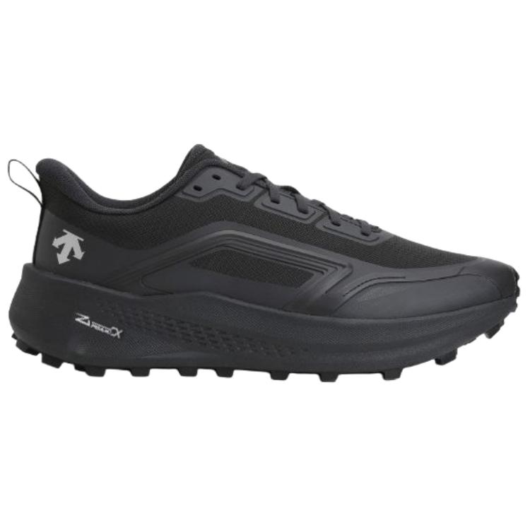 DESCENTE Flyridge Low top Casual City Commuting Running Shoes Unisex Black