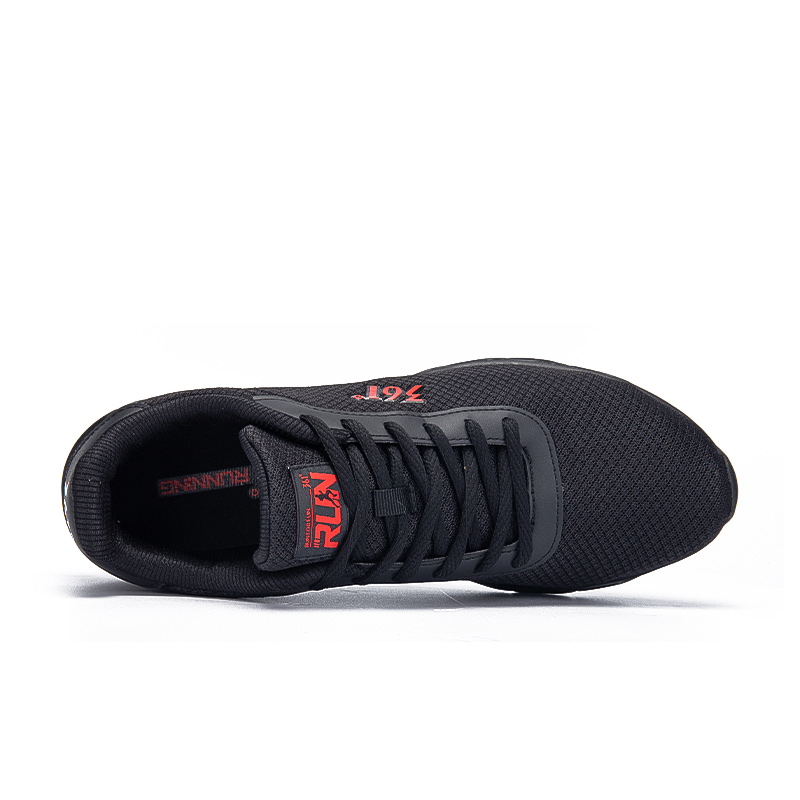 361° Low top Casual Running Shoes Men’s Black Red