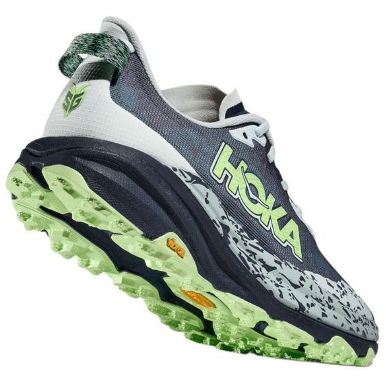 HOKA ONE ONE SPEEDGOAT 6 Slip Resistant Abrasion Resistant Low top Running Shoes Men’s Blue Gray