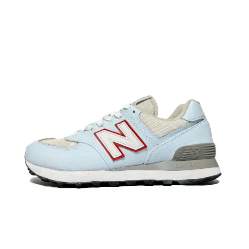 New Balance NB 574 Slip Resistant Abrasion Resistant Low top Running Shoes Unisex Blue