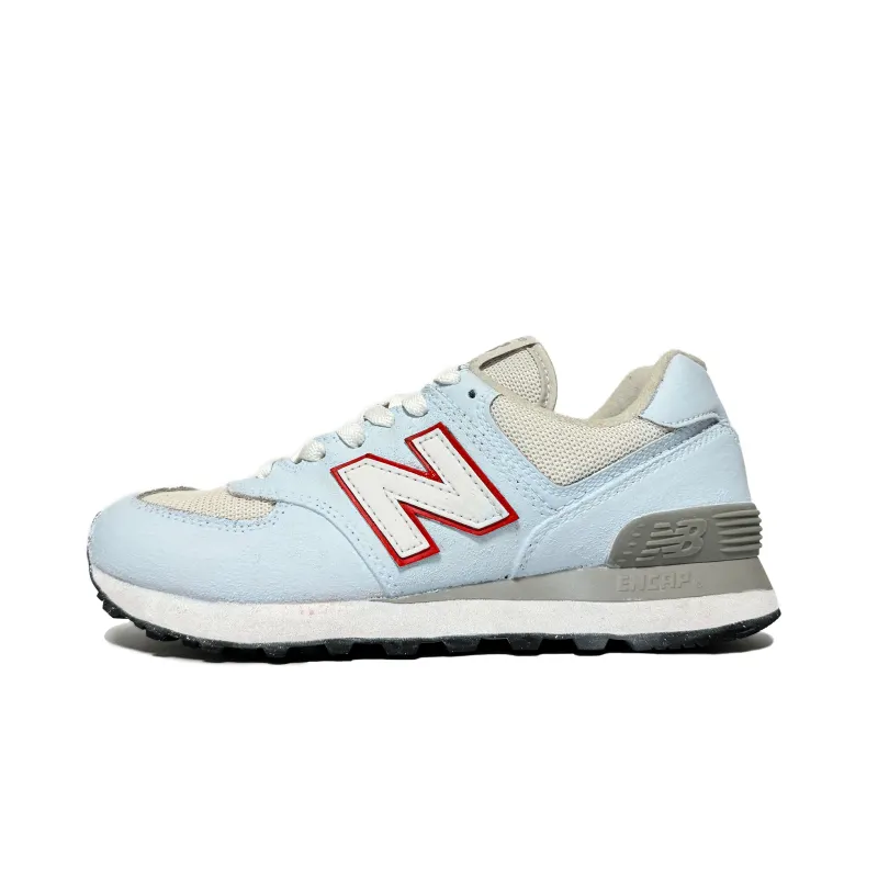 New Balance NB 574 Slip Resistant Abrasion Resistant Low top Running Shoes Unisex Blue