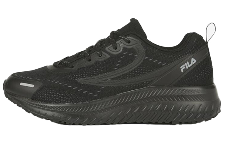 FILA RGB Fuse Low top Running Shoes Unisex Black Korean Style