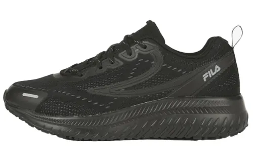 FILA RGB Fuse Low top Running Shoes Unisex Black Korean Style