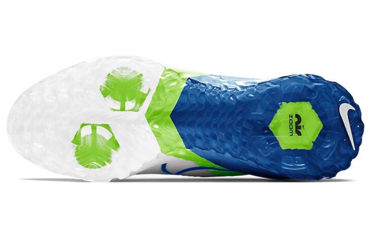 Nike Air Zoom Infinity Tour Wide White Volt Baseball Blue