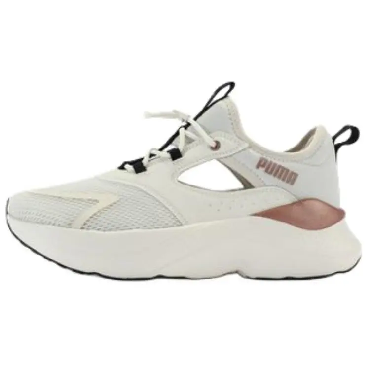 PUMA SOFTRIDE Mayve Textile, Artificial Leather Slip Resistant Abrasion Resistant Low top Running Shoes Women's