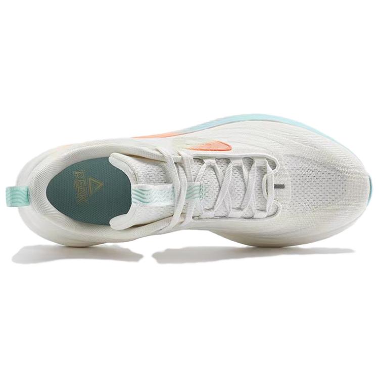 PEAK Cushioning Abrasion Resistant Low top Running Shoes Men’s White Orange