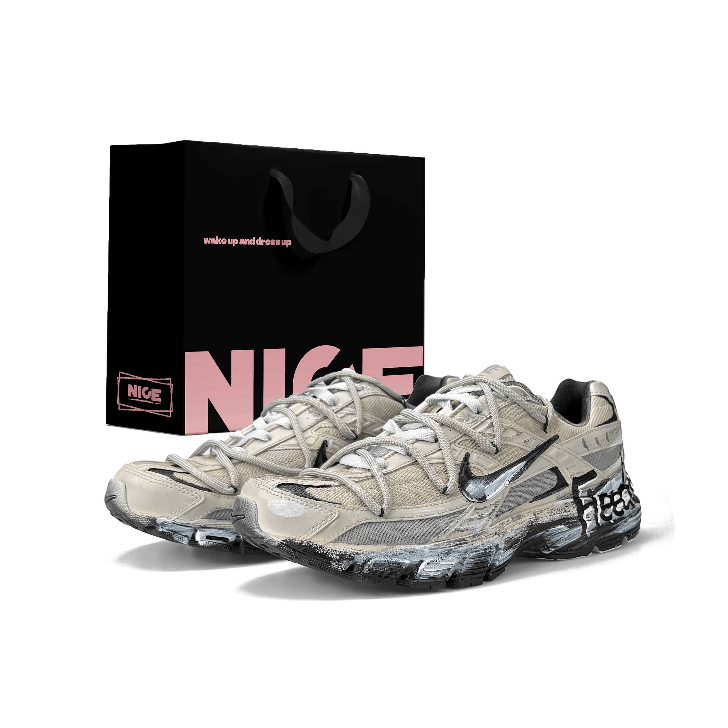 Nike Initiator Cushioning Abrasion Resistant Breathable Low top Casual Physical Fitness Test & Exam City Commuting