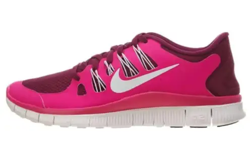 Nike Free 5.0+ Raspberry Red Pink Women's
